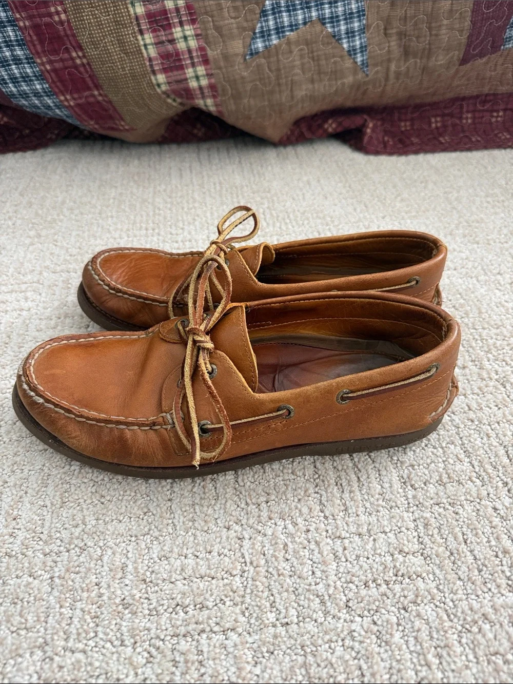 Sperry leather boat shoe - size 9